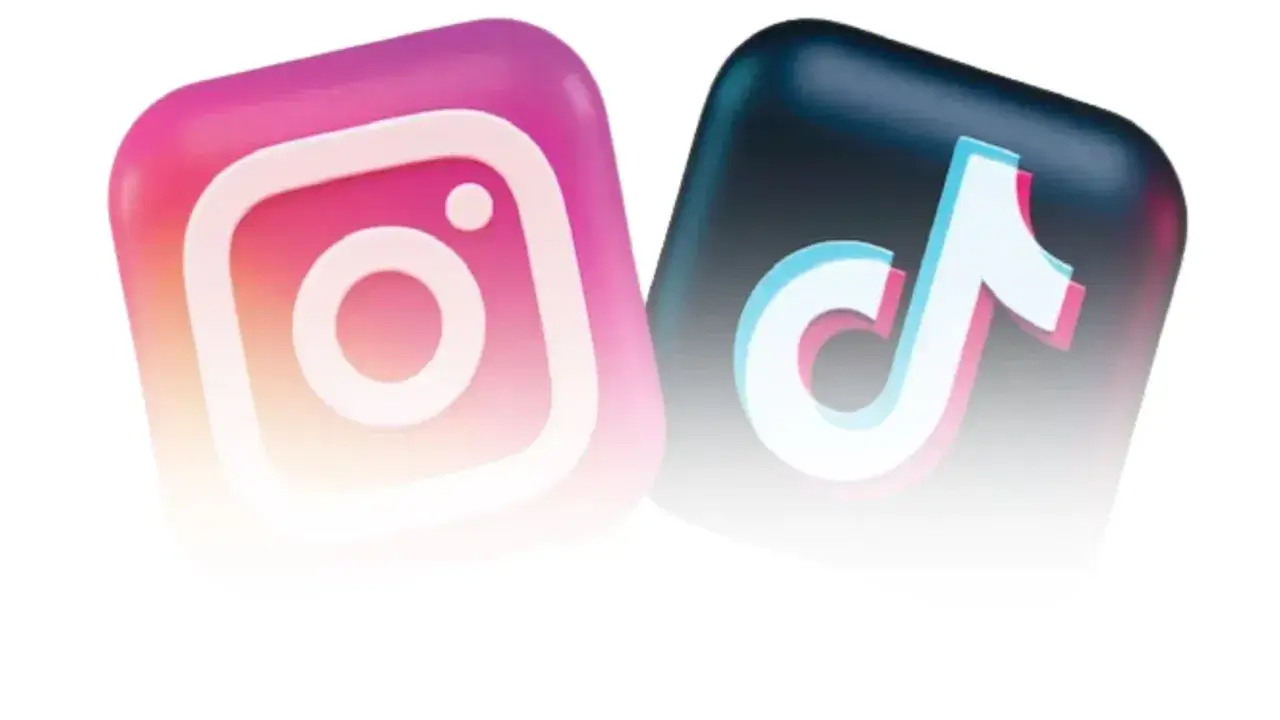 TikTok e Instagram